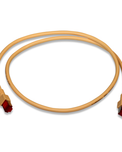 Ethernet cable connectorized 1m RJ45 CAT 6 S/FTP yellow